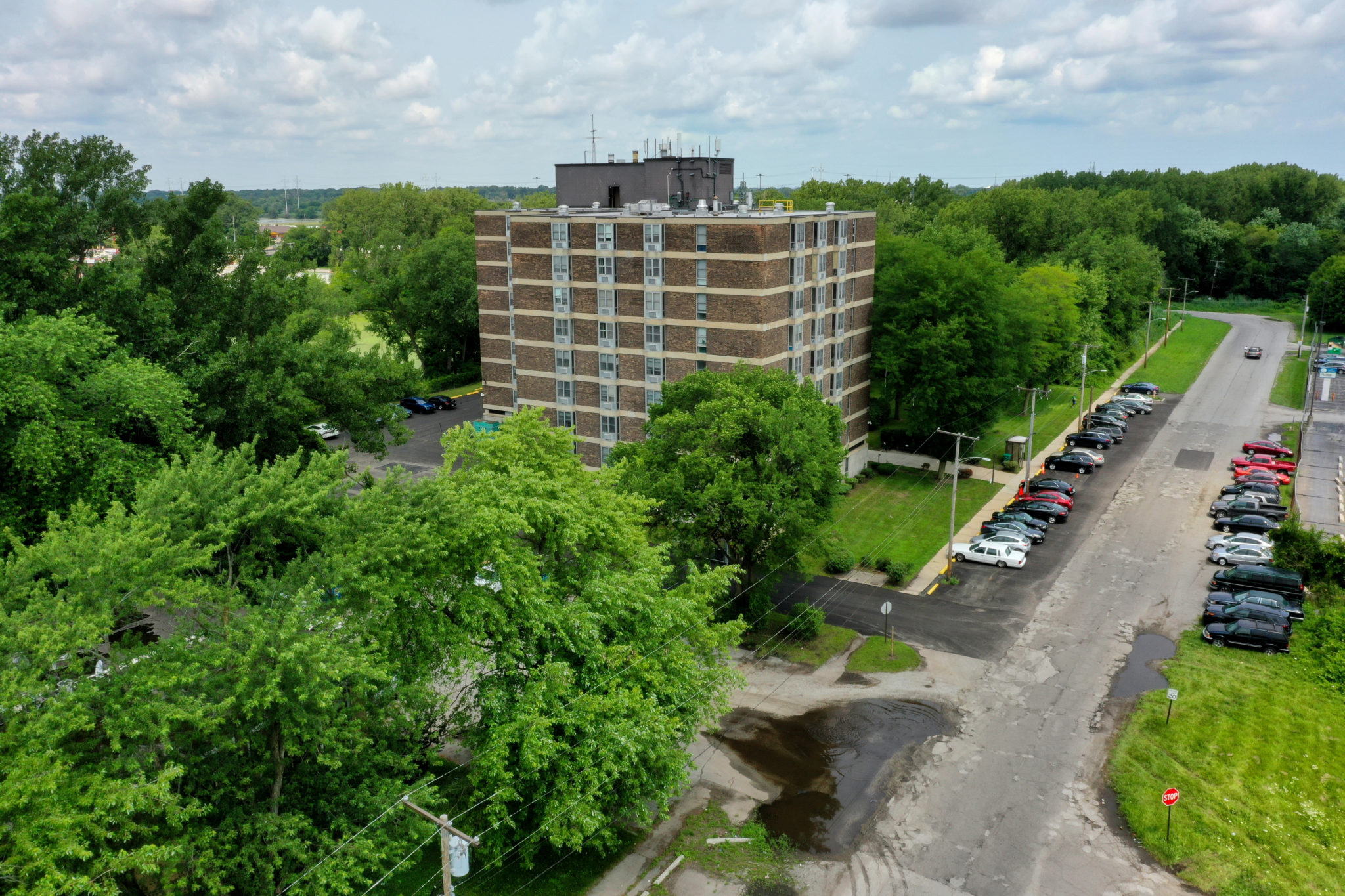 Glen Park Senior High Rise Gary Housing Authority Gary, IN USA